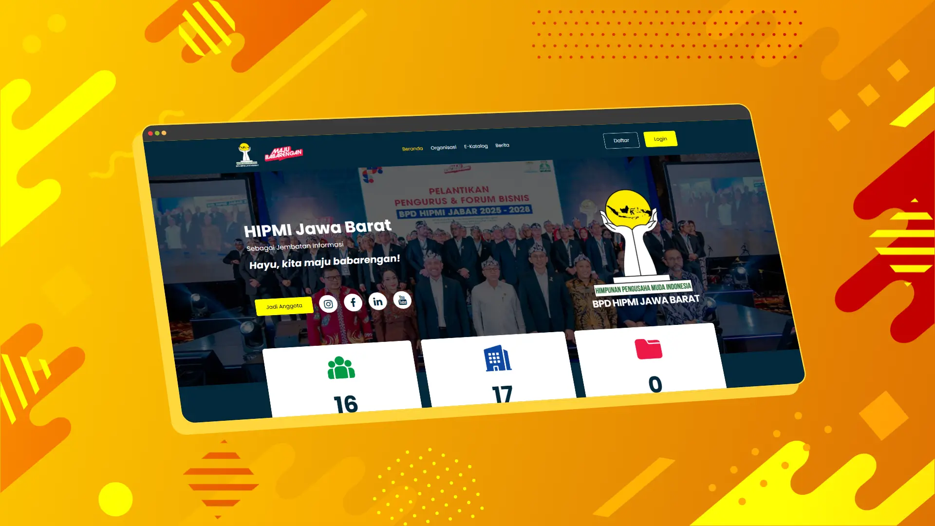 HIPMI Jabar Website