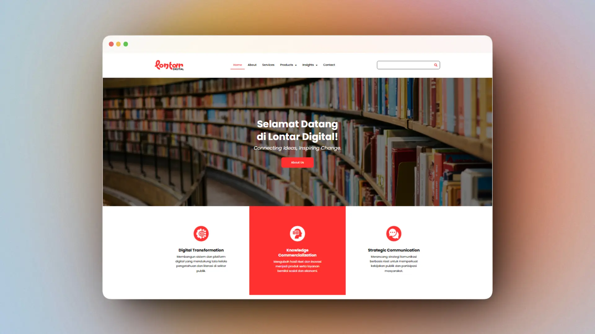Lontar DIgital Web