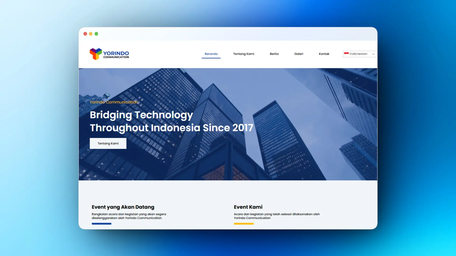 Yorindo Communication Web